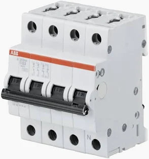 Installatieautomaat B-32A 3 polig + nul