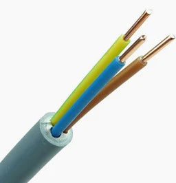 YMvK Kabel 3×2,5 mm² – per meter