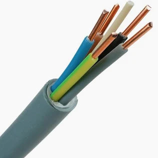 YMvK Kabel 5×2,5 mm²