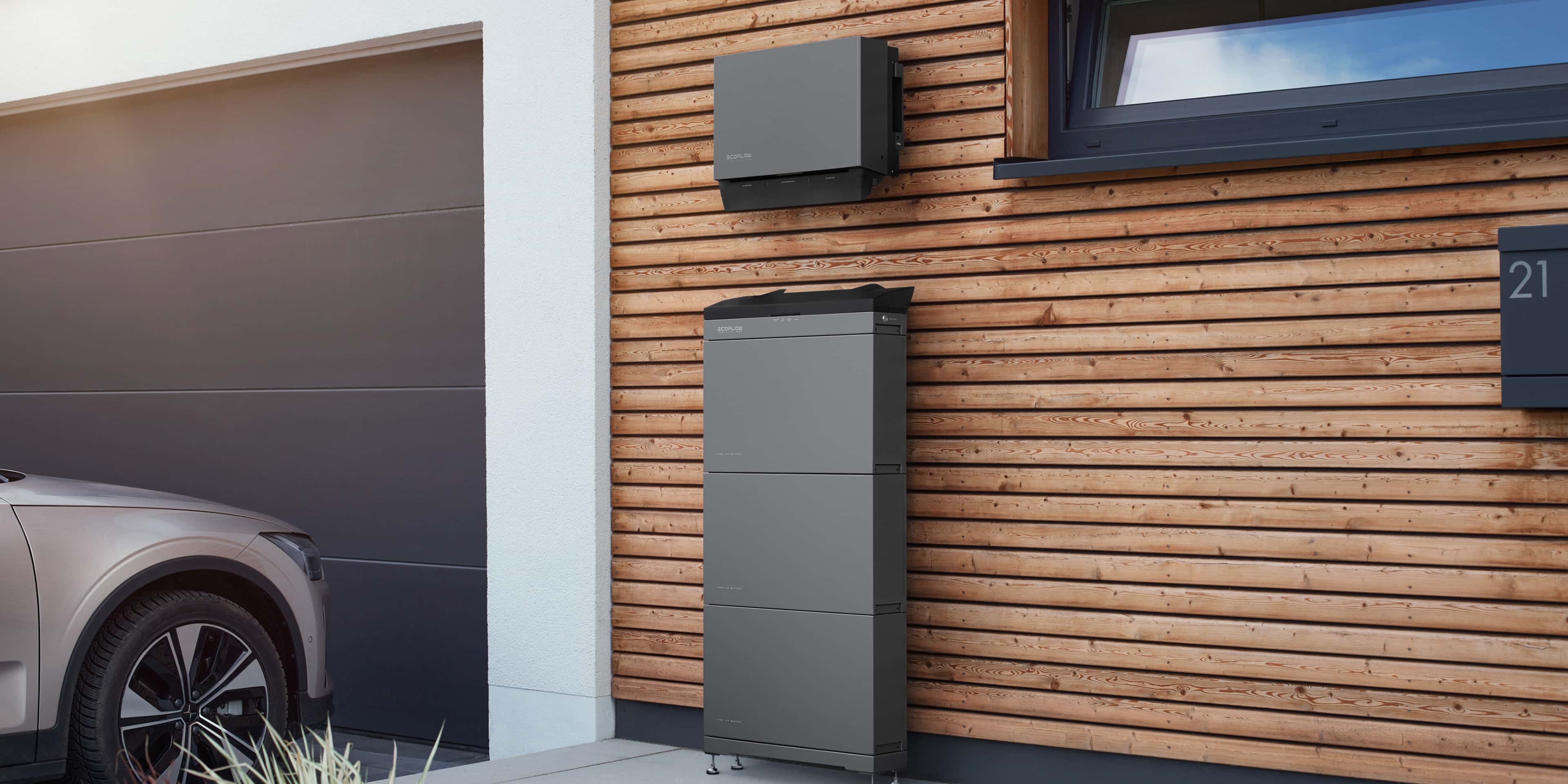EcoFlow PowerOcean | All-in-One Thuisbatterij | 10.2kWh | 5.0kW 1-Fase omvormer | Vloer
